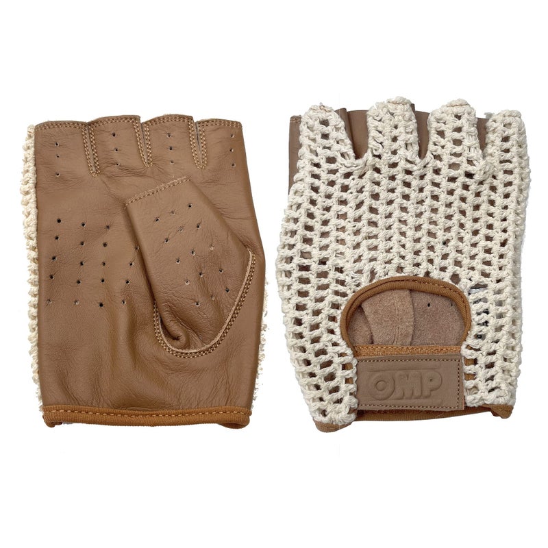 OMP - Tazio Vintage Glove Cream/Brown Leather - SizeM (IB0-0747-A01-010-M) - Image 5